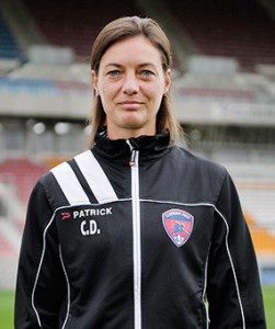 Corinne Diacre. Photo officielle Clermont Foot 63