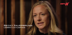 Becky Sauerbrunn, capture d'écran EspnW