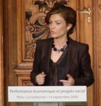 Chantal Jouanno, sécrétaire d'Etat à l'écologie. L'Etat s'engage à créer une nouvelle comission.