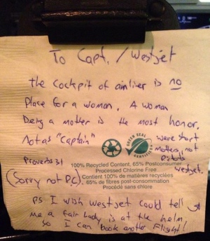 westjet-napkin