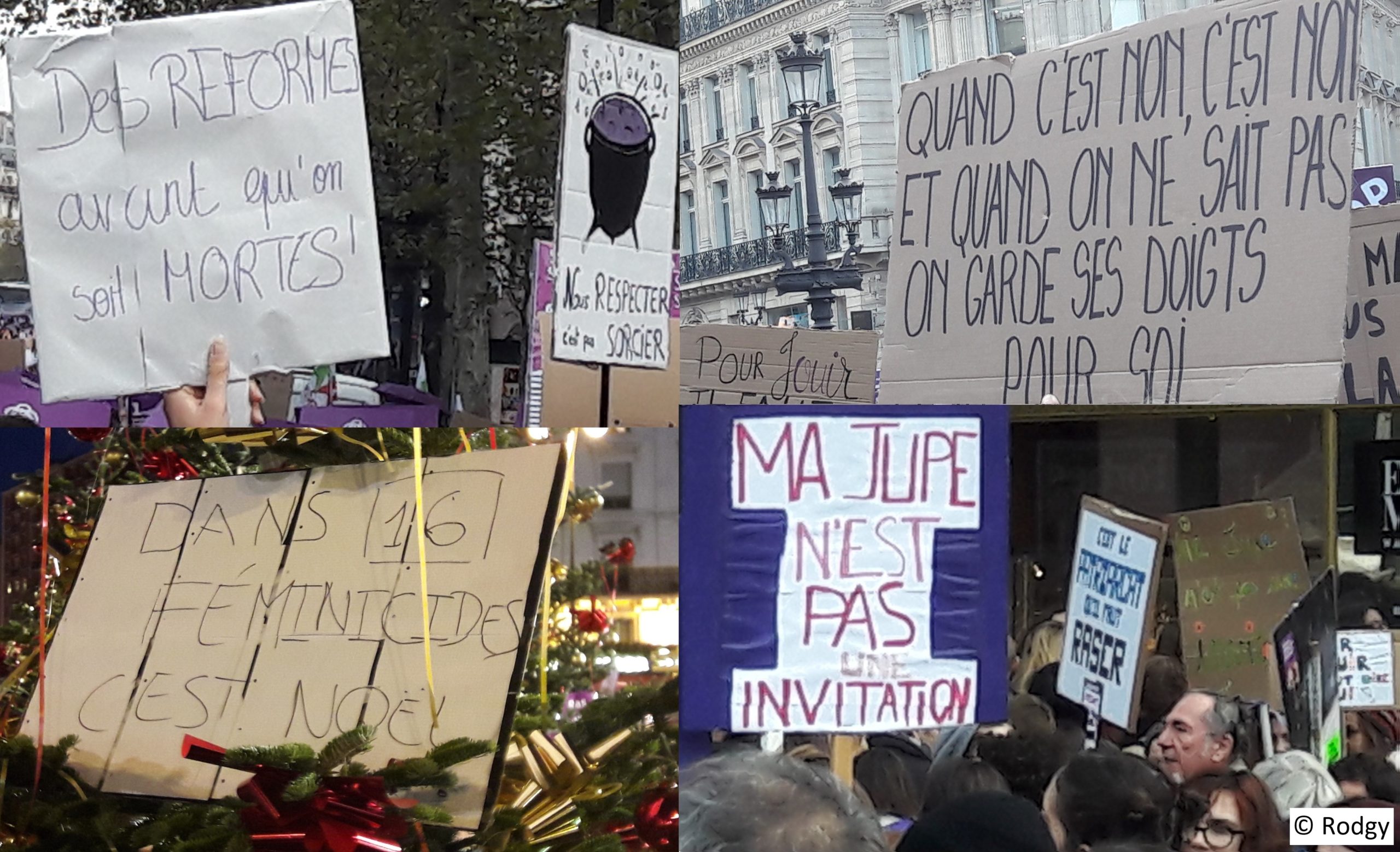 Manifestation historique NousToutes et la honte change de camp Les Nouvelles NEWS