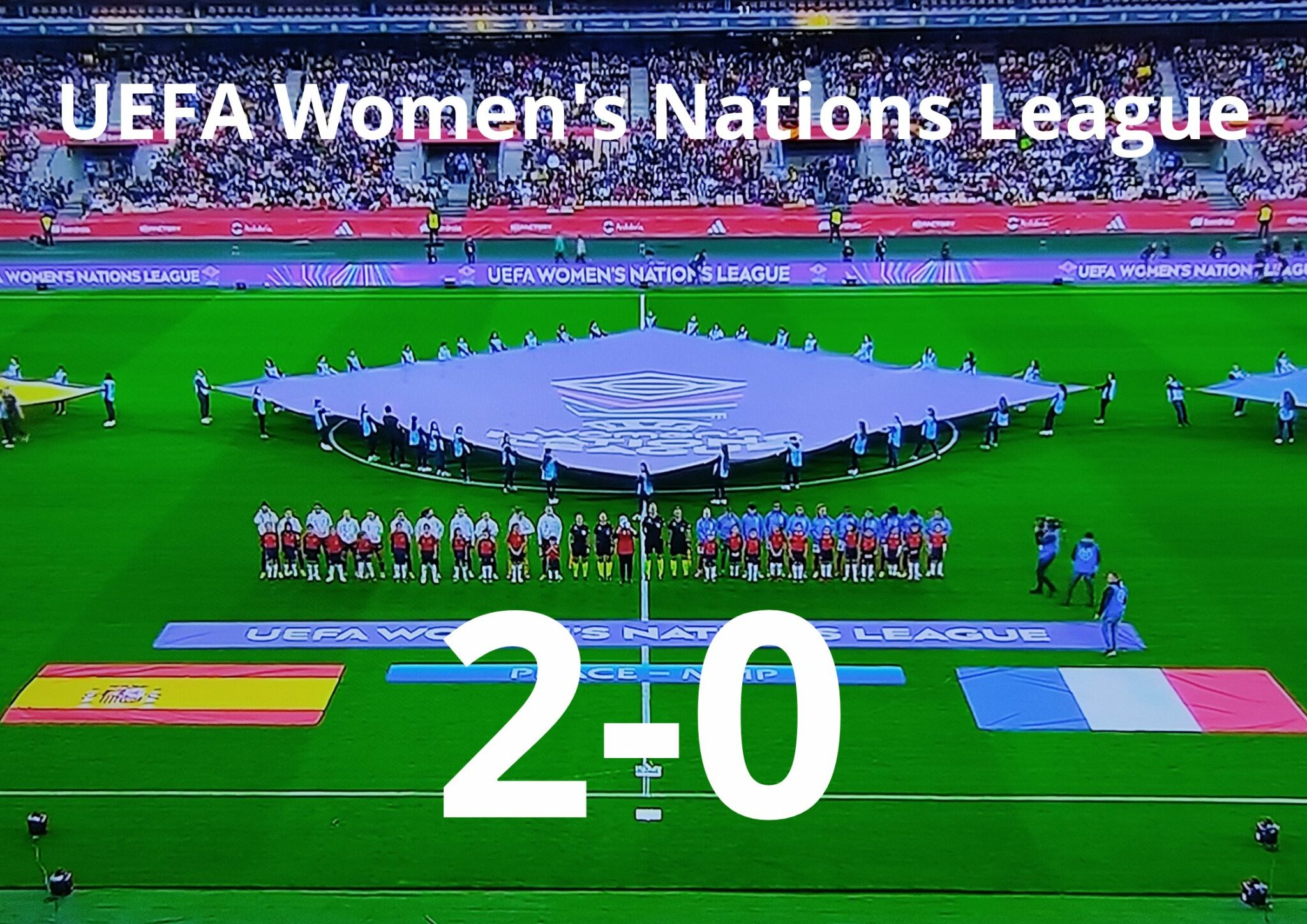 España gana la primera Liga de Naciones Femenina ante Francia